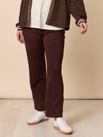 Urban City Straight Leg Pant - Coffee