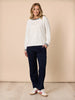Urban City Straight Leg Pant  - Navy