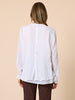 Fleur Floral Print Top - White/Gold rc&co