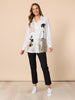 Celine Floral Print Shirt - Ivory