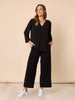 Traveller Wide Leg Pant - Black rc&co