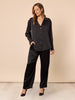 Glimmer Diamante Shirt - Black rc&co
