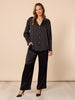 Opera Wide Leg Pant - Black rc&co