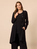 Traveller Longline Cardigan - Black
