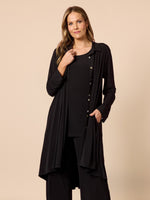 Traveller Longline Cardigan - Black