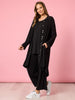 Traveller Longline Cardigan - Black RC&CO