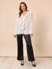 Tuxedo Flare Pant - Black rc&co