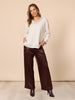 Opera Wide Leg Pant - Espresso