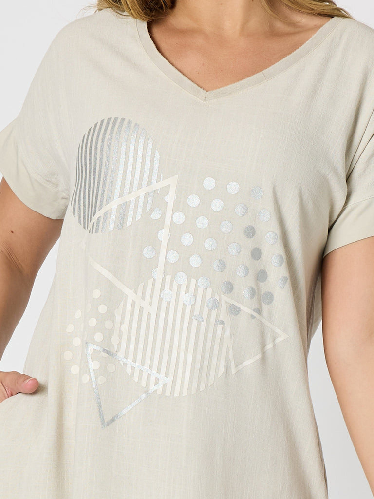 The Elements Dress - Natural