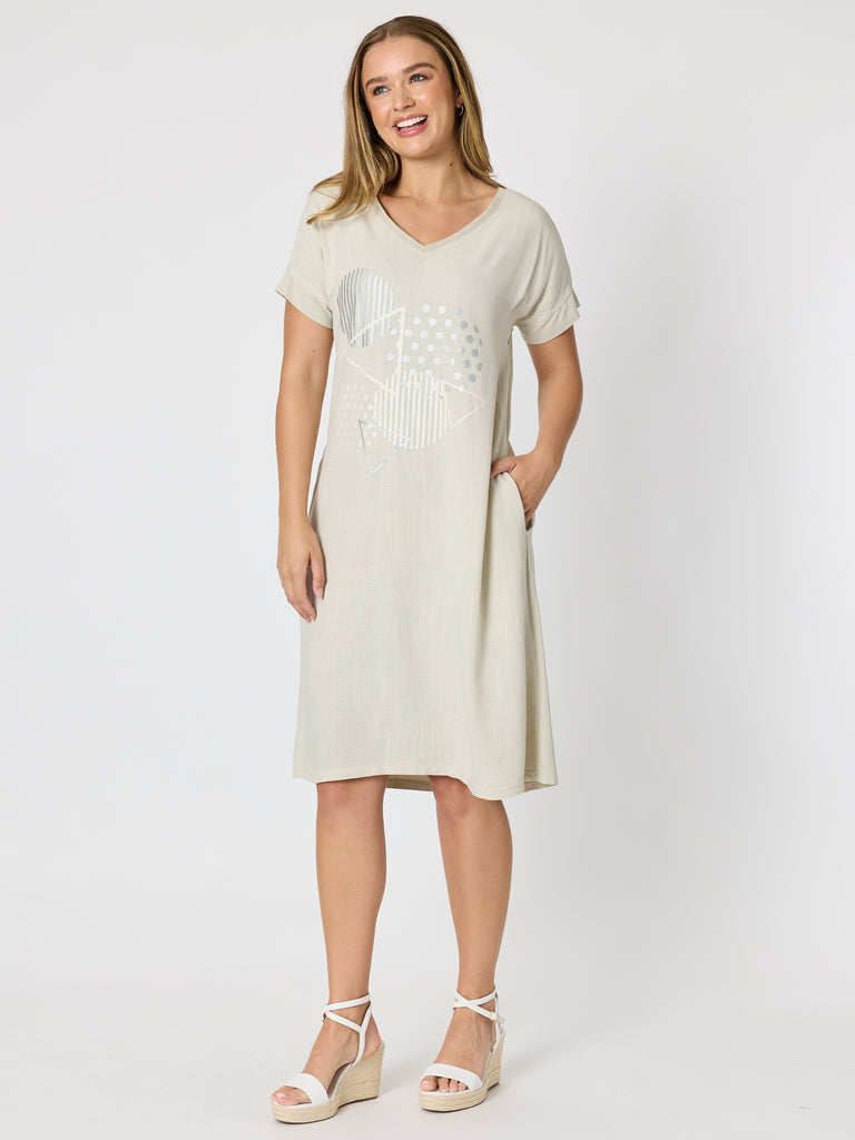 The Elements Dress - Natural