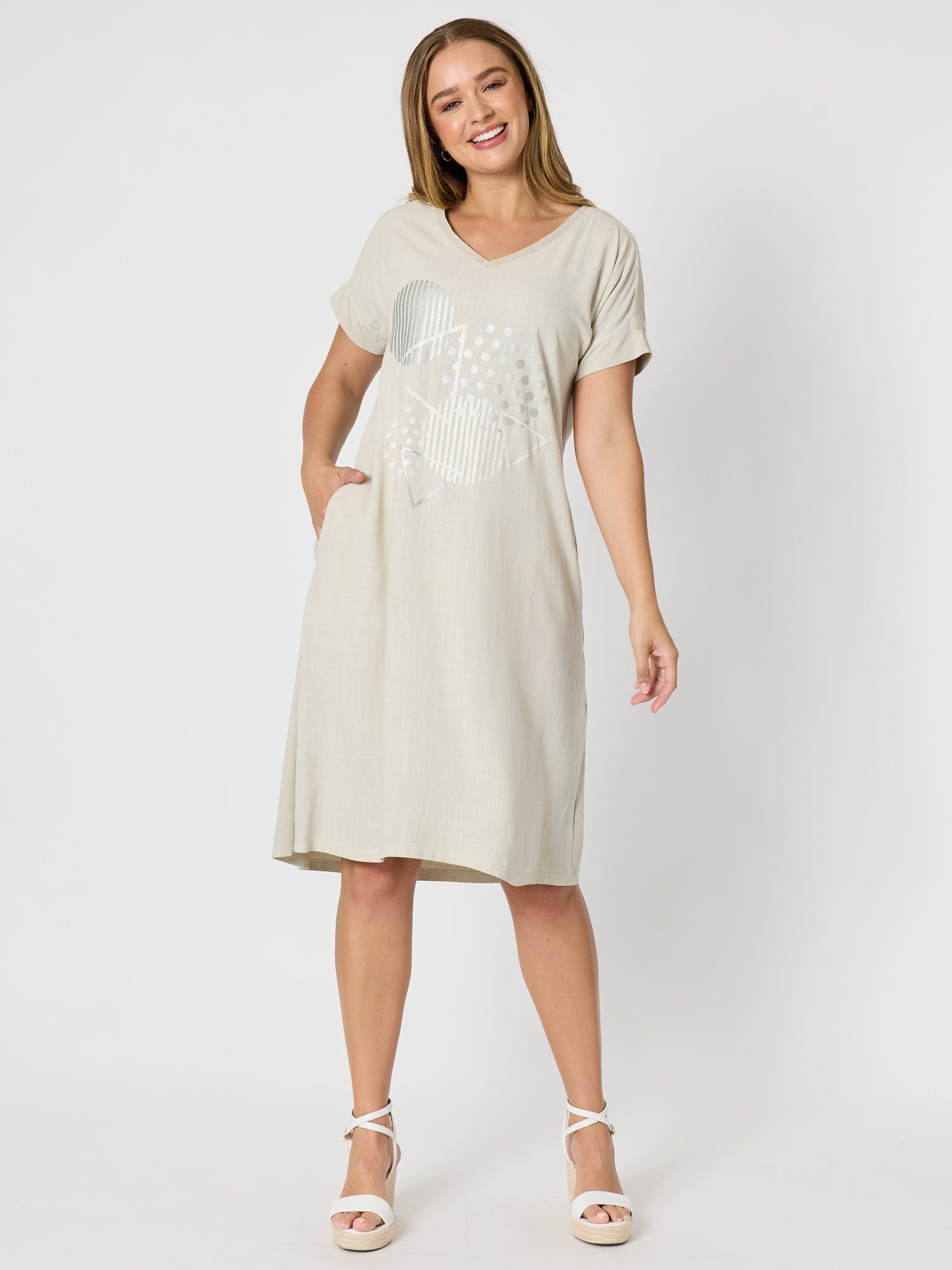 The Elements Dress - Natural – RC & Co