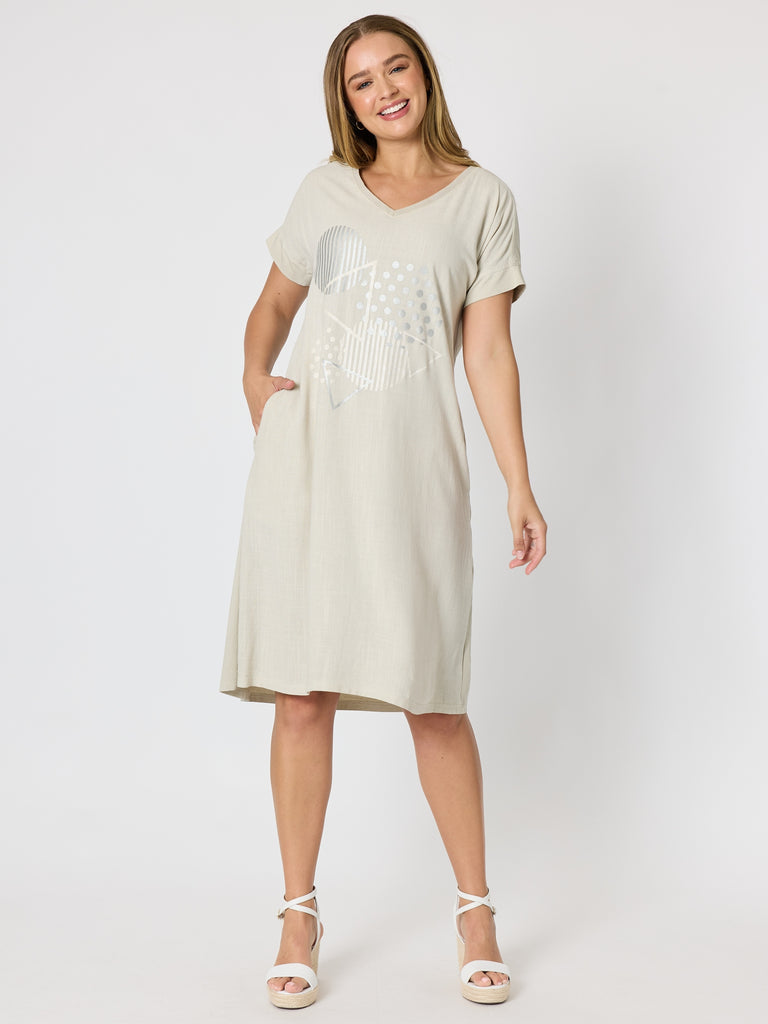 The Elements Dress - Natural