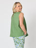 Tilly Linen Camisole - Fern