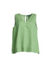 Tilly Linen Camisole - Fern