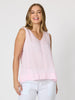 Tilly Linen Camisole - Pale Pink