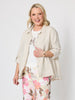 Milly Ruffle Hem Linen Shirt - Natural