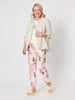 Milly Ruffle Hem Linen Shirt - Natural