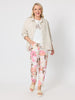 Milly Ruffle Hem Linen Shirt - Natural