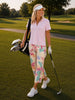 Fairway Polo Top - Pink