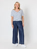 Monaco Wide Leg Denim Pant - Denim rc&co