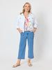 Hudson Wide Leg Crop Jean - Denim