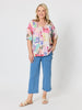 Hudson Wide Leg Crop Jean - Denim