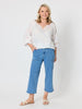 Hudson Wide Leg Crop Jean - Denim