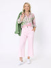 Hudson Wide Leg Crop Jean - Pale Pink rc&co