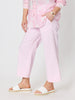 Hudson Wide Leg Crop Jean - Pale Pink rc&co
