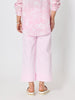 Hudson Wide Leg Crop Jean - Pale Pink rc&co