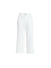 Hudson Wide Leg Crop Jean - White rc&co