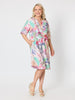 Desert Rose Floral Print Dress - Pink/Multi rc&co