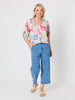 Desert Rose Floral Print Top - Pink/Multi rc&co