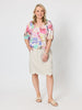 Desert Rose Floral Print Top - Pink/Multi rc&co