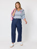 Urban Denim Cropped Pant - Dark Denim