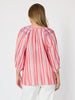 Seaport Embroidered Stripe Top - Red White RC&CO