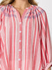 Seaport Embroidered Stripe Top - Red White RC&CO