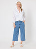 Belle Broderie Top - White