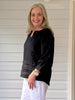 Kate Linen Top - Black