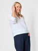 Kate Linen Top - White