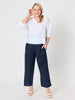 Kate Linen Top - White