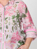 Desert Oasis Floral Print Sheer Shirt - Musk Multi rc&co