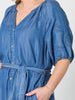 Oasis Embroidered Denim Dress - Denim rc&co