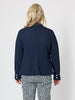 Riviera Linen Knit Blazer - Navy rc&co