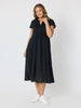 Acacia Cotton Dress - Black rc&co