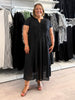 Acacia Cotton Dress - Black