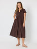 Acacia Cotton Dress - Coffee RC&CO