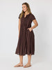 Acacia Cotton Dress - Coffee RC&CO