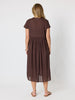 Acacia Cotton Dress - Coffee RC&CO