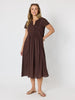 Acacia Cotton Dress - Coffee RC&CO